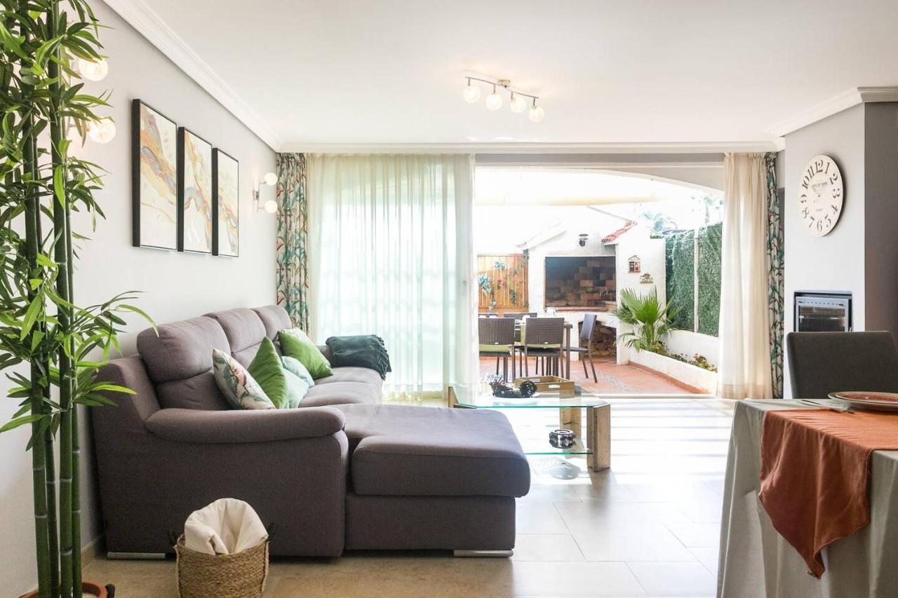 Bungalow Altea Junto Al Casco Antiguo, Piscina Y Barbacoa Extérieur photo
